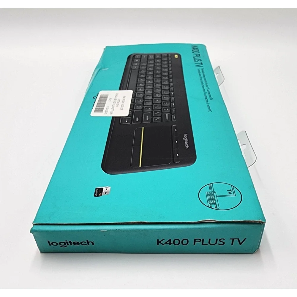 Logitech K400 Plus Wireless Touch With‎ Easy Media Control,built in TouchPad
